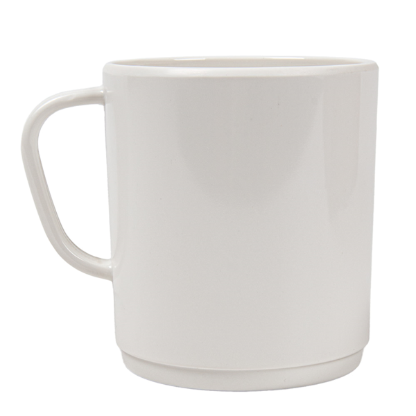 Garcia De Pou TAZAS CAFÉ 'ASAMI WARE' 240 ML Ø 8x9 CM MARFIL MELAMINA (12 UNID.)