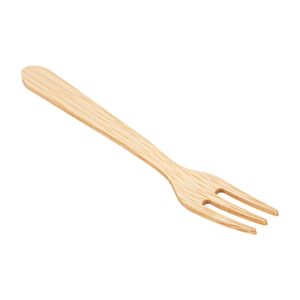Garcia De Pou TENEDORES 9 5 CM NATURAL BAMBÚ (100 UNID.)