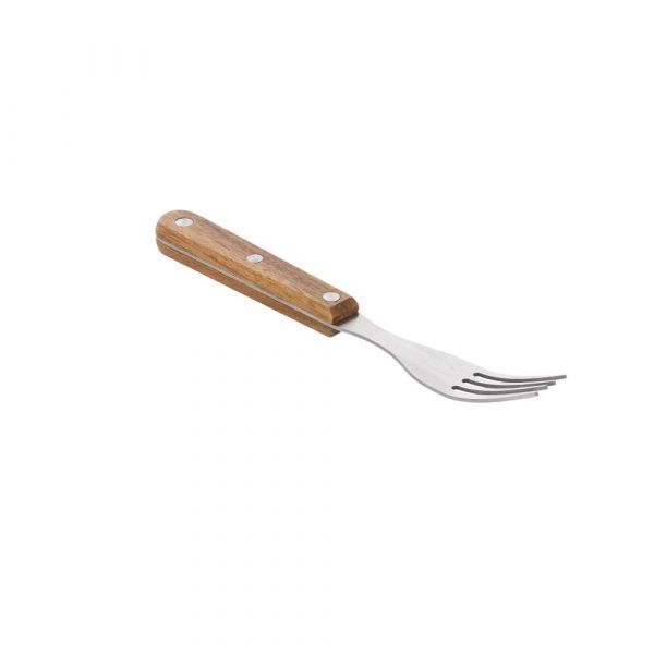 Garcia de pou TENEDORES DE CARNE 20 CM PLATEADO INOX (12 UNID.)