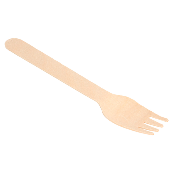 Garcia De Pou TENEDORES 'MAKAN' 15 5 CM NATURAL MADERA (100 UNID.)