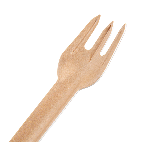 Garcia De Pou TENEDORES 'PAPER CUTLERY' 960 G/M2 15 8 CM NATURAL PAPEL (50 UNID.)