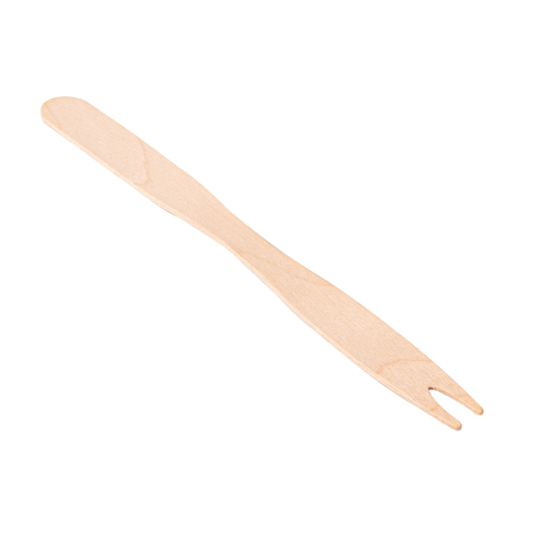 Garcia De Pou TENEDORES PARA FRUTA 14 CM NATURAL MADERA (100 UNID.)