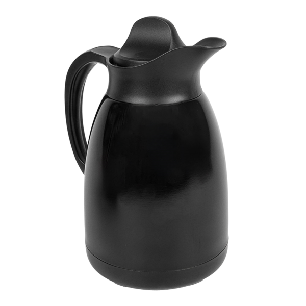 Garcia de pou TERMO "FLIP-TOP" 1 L 16x13x20 CM NEGRO INOX (1 UNID.)