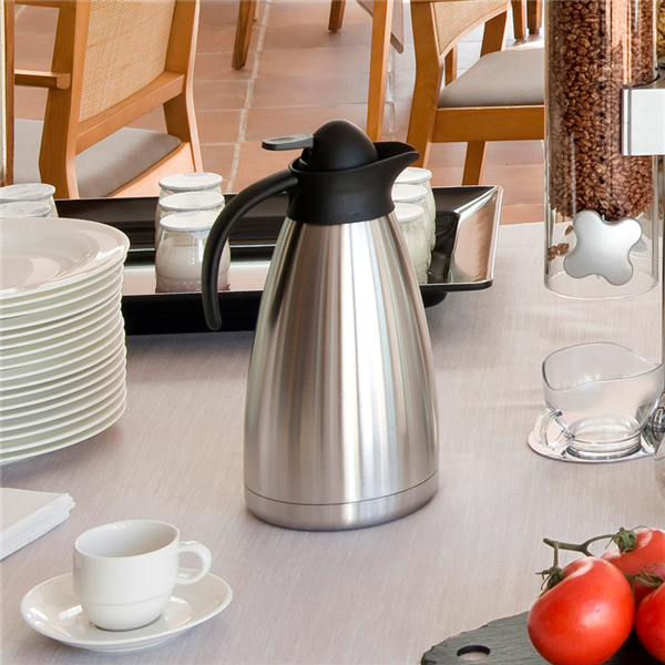 Garcia De Pou TERMO "METALLIC LUSTER" 1 L 14 3x14 3xx24 CM PLATEADO INOX (1 UNID.)