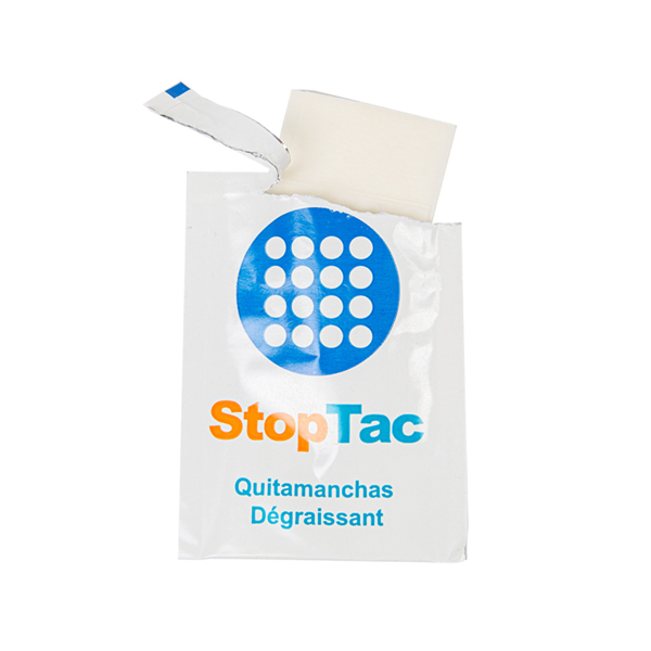 Garcia De Pou TOALLITAS "QUITAMANCHAS" 'STOPTAC' 6x8 CM BLANCO CELULOSA (500 UNID.)