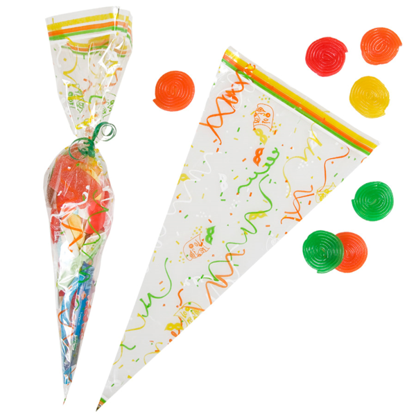 Garcia de pou TRIÁNGULO GOLOSINAS 47 G/M2 25µ 20x39 5 CM TRANSPARENTE PP (100 UNID.)