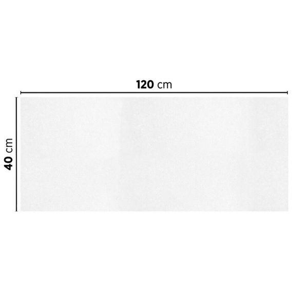 Garcia De Pou "TÚ Y YO" PLEGADO 1/2 55 G/M2 40x120 CM BLANCO AIRLAID (400 UNID.)