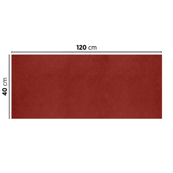 Garcia De Pou "TÚ Y YO" PLEGADO 1/2 55 G/M2 40x120 CM BURDEOS AIRLAID (400 UNID.)