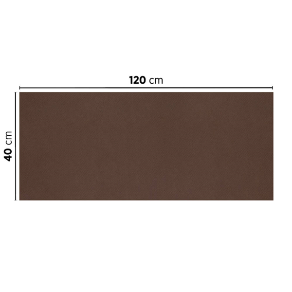 Garcia De Pou "TÚ Y YO" PLEGADO 1/2 55 G/M2 40x120 CM CHOCOLATE AIRLAID (400 UNID.)