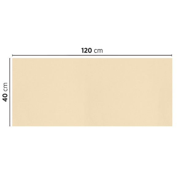 Garcia De Pou "TÚ Y YO" PLEGADO 1/2 55 G/M2 40x120 CM MARFIL AIRLAID (400 UNID.)