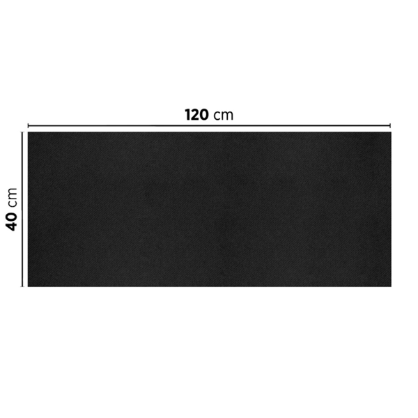 Garcia De Pou "TÚ Y YO" PLEGADO 1/2 55 G/M2 40x120 CM NEGRO AIRLAID (400 UNID.)