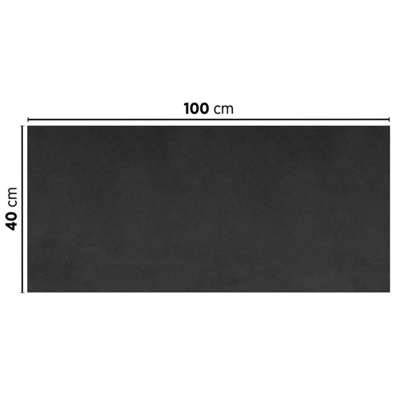 Garcia De Pou "TÚ Y YO" PLEGADO 1/2 'SPUNBOND' 60 G/M2 40x100 CM NEGRO PP (400 UNID.)