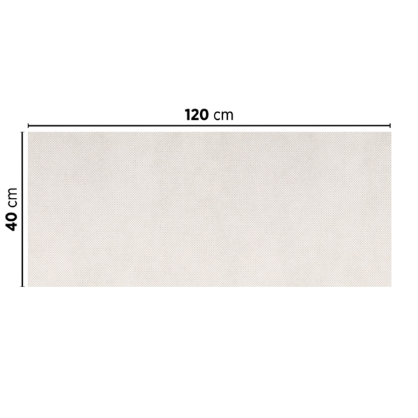 Garcia De Pou "TÚ Y YO" PLEGADO 1/2 'SPUNBOND' 60 G/M2 40x120 CM BLANCO PP (400 UNID.)