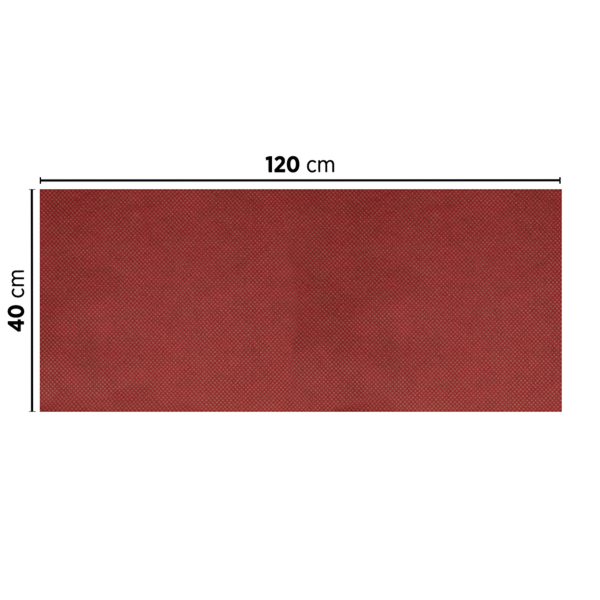 Garcia De Pou "TÚ Y YO" PLEGADO 1/2 'SPUNBOND' 60 G/M2 40x120 CM BURDEOS PP (400 UNID.)