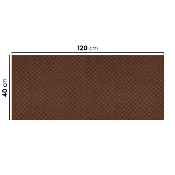 Garcia De Pou "TÚ Y YO" PLEGADO 1/2 'SPUNBOND' 60 G/M2 40x120 CM CHOCOLATE PP (400 UNID.)