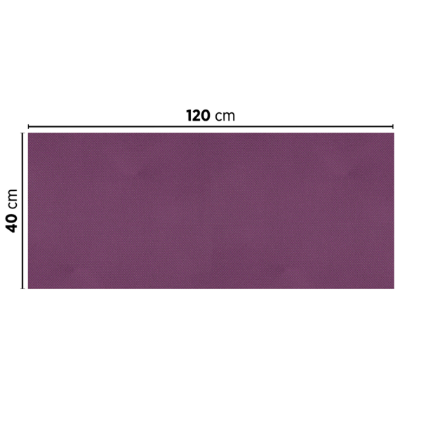 Garcia De Pou "TÚ Y YO" PLEGADO 1/2 'SPUNBOND' 60 G/M2 40x120 CM VIOLETA PP (400 UNID.)