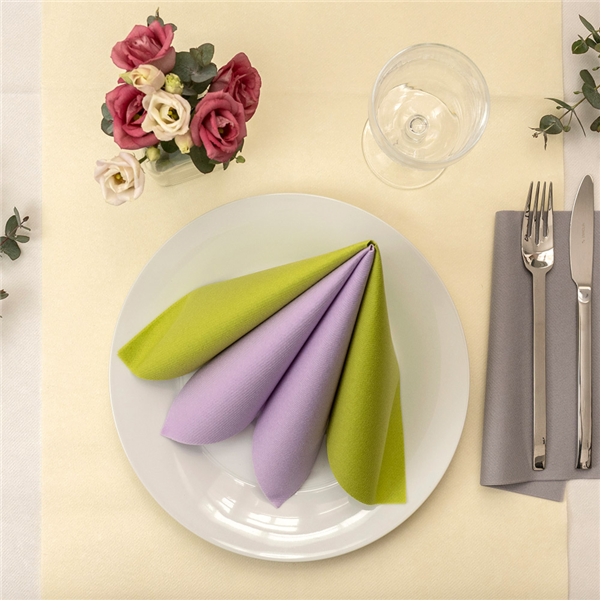 Garcia De Pou "TÚ Y YO" PRE 120CM (20 SER.) 55 G/M2 0 40x24 M MARFIL AIRLAID (6 UNID.)