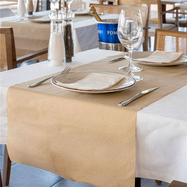 Garcia De Pou "TÚ Y YO" PRE 120CM (20 SER.) 55 G/M2 0 40x24 M NATURAL AIRLAID (6 UNID.)