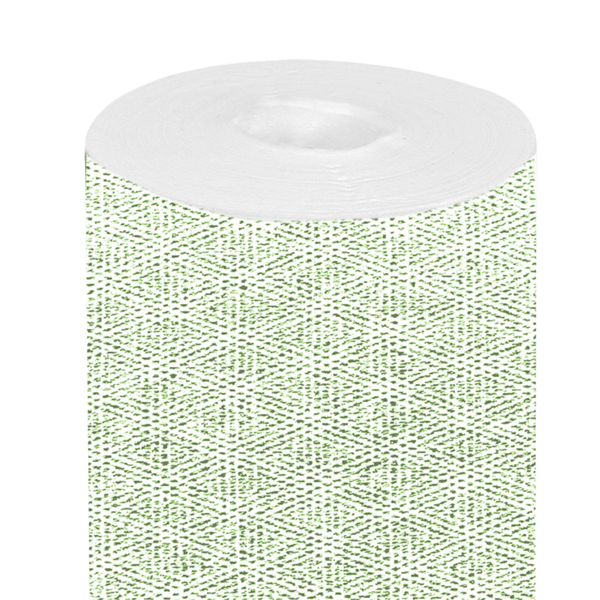 Garcia de pou "TÚ Y YO" PRE 120CM (20 SER.) 'LIKE LINEN - KEIKO' 70 G/M2 0 40x24 M VERDE OLIVA SPUNLACE (6 UNID.)