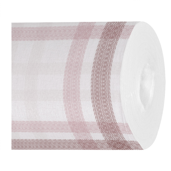 Garcia de pou "TÚ Y YO" PRE 120CM (20 SER.) 'LIKE LINEN - MADRAS II' 70 G/M2 0 40x24 M BURDEOS SPUNLACE (6 UNID.)
