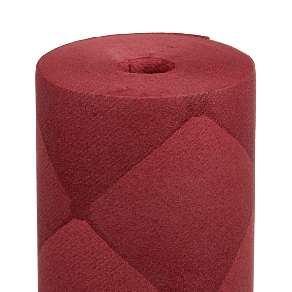 Garcia de pou "TÚ Y YO" PRE 120CM (20 SER.) 'RHOMBUS' 55 G/M2 0 40x24 M BURDEOS AIRLAID (6 UNID.)