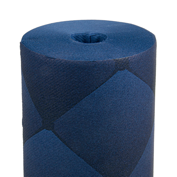 Garcia de pou "TÚ Y YO" PRE 120CM (20 SER.) 'RHOMBUS' 55 G/M2 0 40x24 M AZUL MARINO AIRLAID (6 UNID.)