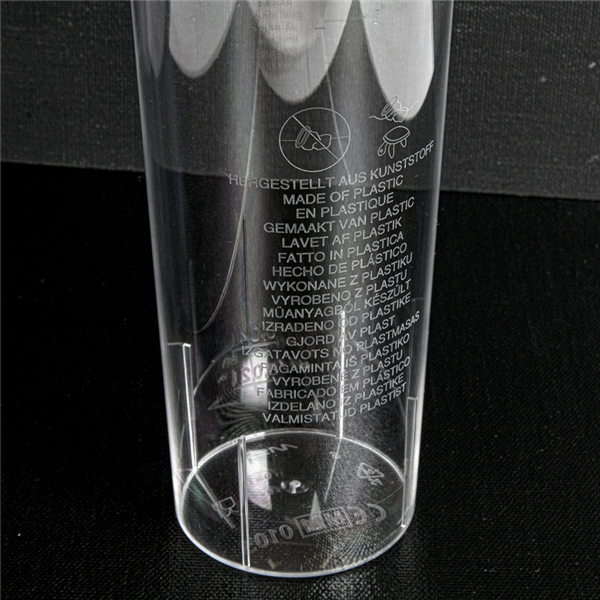 Garcia De Pou TUBOS INYECTADOS "CUBA LIBRE" 300 ML Ø 5 9/4 9x15 2 CM TRANSPARENTE CRISTAL PS (500 UNID.)