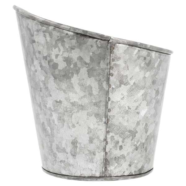 Garcia De Pou VASITO TRUNCADO PARA FRITAS Ø 12 7x13 5 CM GALVANIZADO ACERO (12 UNID.)