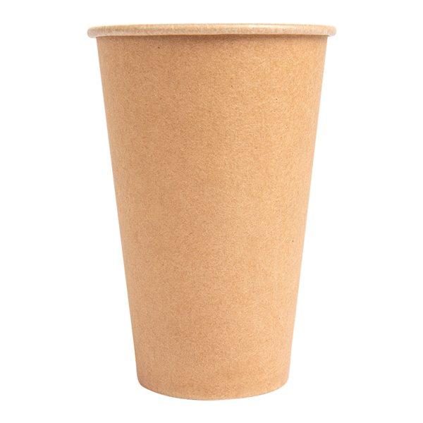 Garcia De Pou VASOS 12 OZ - 360 ML 250 + 25PE G/M2 Ø8/5x12 CM MARRÓN CARTONCILLO (2000 UNID.)