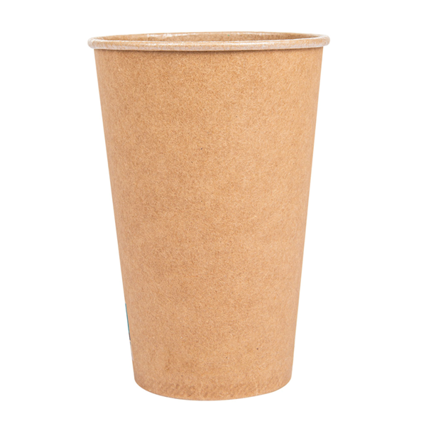 Garcia De Pou VASOS 16 OZ - 480 ML 250 + 25PE G/M2 Ø9/6x12 8 CM MARRÓN CARTONCILLO (1000 UNID.)