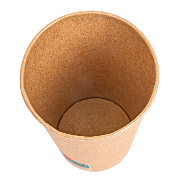Garcia De Pou VASOS 16 OZ - 480 ML 250 + 25PE G/M2 Ø9/6x12 8 CM MARRÓN CARTONCILLO (1000 UNID.)