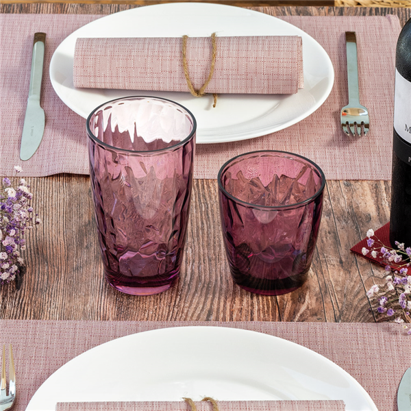 Garcia De Pou VASOS 305 ML Ø 8 4/6 3x9 2 CM LAVANDA POLICARBONATO (12 UNID.)