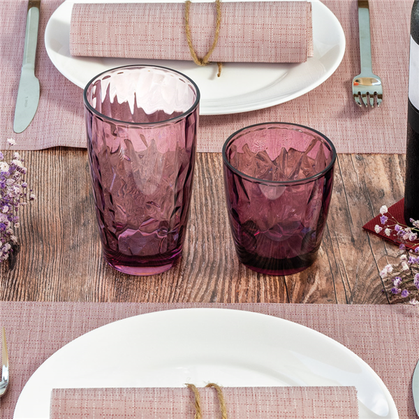 Garcia De Pou VASOS 480 ML Ø 8 5/6 1x14 3 CM LAVANDA POLICARBONATO (6 UNID.)