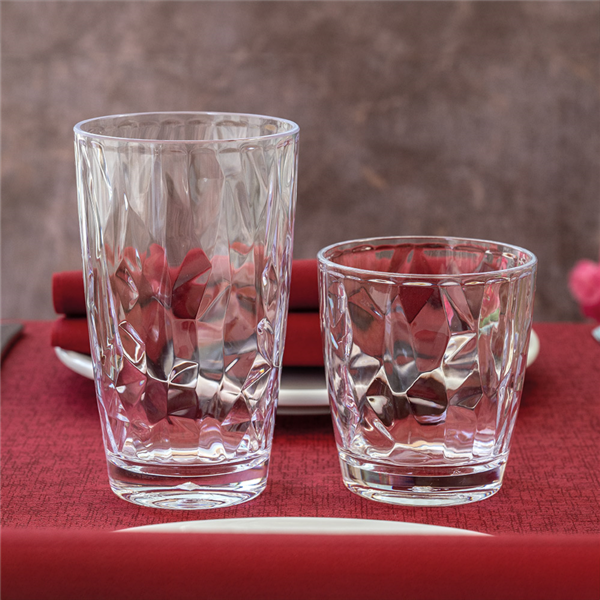 Garcia De Pou VASOS 480 ML Ø 8 5/6 1x14 3 CM TRANSPARENTE POLICARBONATO (6 UNID.)