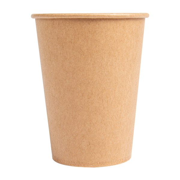 Garcia De Pou VASOS 9OZ - 270ML 18PE + 250 + 18PE G/M2 Ø7 8/5 2x9 5 CM MARRÓN CARTONCILLO (2500 UNID.)