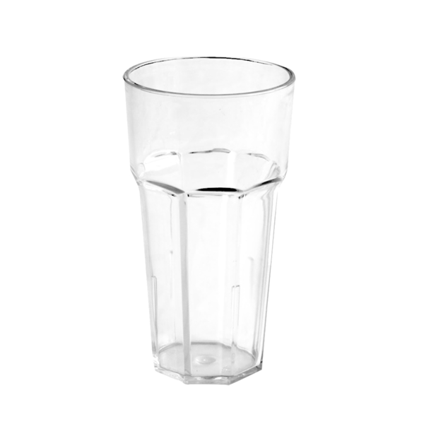 Garcia de pou VASOS APILABLES 530 ML Ø 8 8/6 2x16 CM TRANSPARENTE POLICARBONATO (1 UNID.)