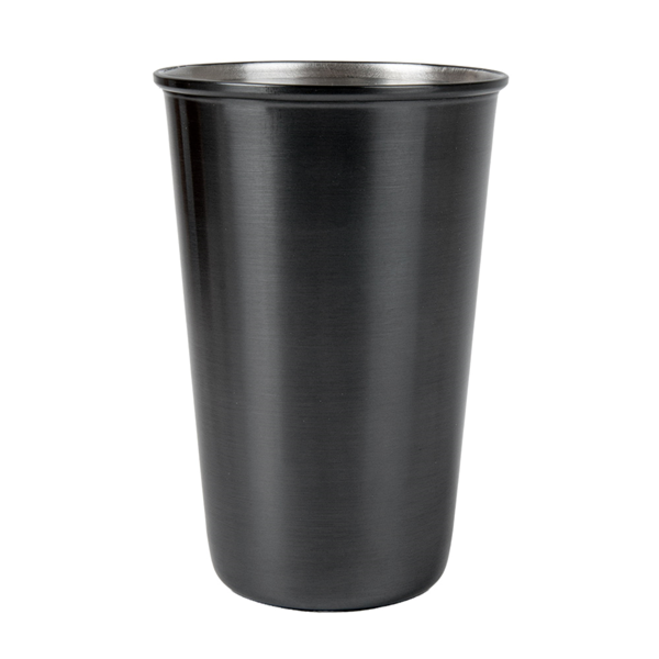 Garcia De Pou VASOS 'ARTINOX' 350 ML Ø 8x11 CM NEGRO INOX (12 UNID.)