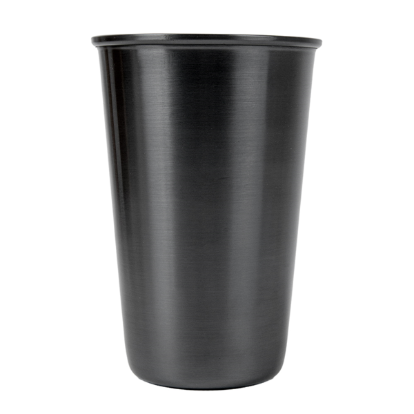 Garcia De Pou VASOS 'ARTINOX' 350 ML Ø 8x11 CM NEGRO INOX (12 UNID.)