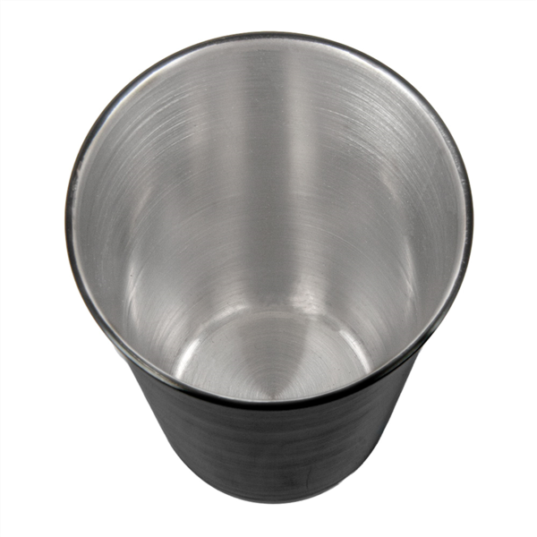 Garcia De Pou VASOS 'ARTINOX' 350 ML Ø 8x11 CM NEGRO INOX (12 UNID.)
