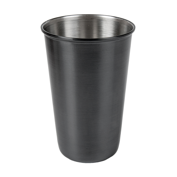Garcia de pou VASOS 'ARTINOX' 350 ML Ø 8x11 CM NEGRO INOX (12 UNID.)