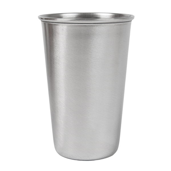 Garcia De Pou VASOS 'ARTINOX' 350 ML Ø 8x11 CM PLATEADO INOX (12 UNID.)