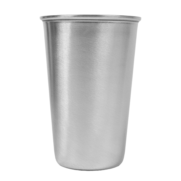 Garcia De Pou VASOS 'ARTINOX' 350 ML Ø 8x11 CM PLATEADO INOX (12 UNID.)