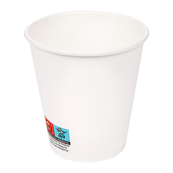 Garcia De Pou VASOS BEBIDAS CALIENTES 1 PARED 300 ML 300 + 18 PE G/M2 Ø9/6x9 5 CM BLANCO CARTONCILLO (1000 UNID.)