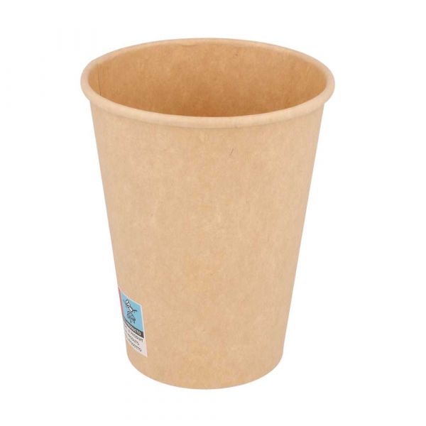 Garcia de pou VASOS BEBIDAS CALIENTES 1 PARED 360 ML 300 + 18 PE G/M2 Ø9/6x11 CM MARRÓN CARTONCILLO (1000 UNID.)