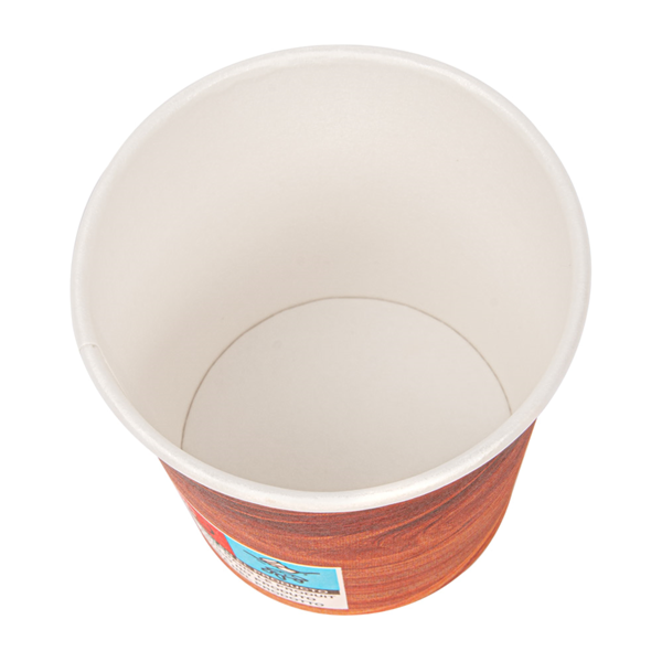 Garcia De Pou VASOS BEBIDAS CALIENTES 1 PARED 'ARIZONA' 120 ML 230 + 18 PE G/M2 Ø6 2/4 5x6 CM MARRÓN CARTONCILLO (1000 UNID.)