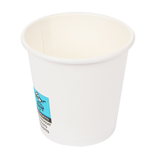 Garcia De Pou VASOS BEBIDAS CALIENTES 1 PARED 'ESPRESSO' 70 ML 230 + 18 PE G/M2 Ø5/3 5x4 9 CM BLANCO CARTONCILLO (1000 UNID.)