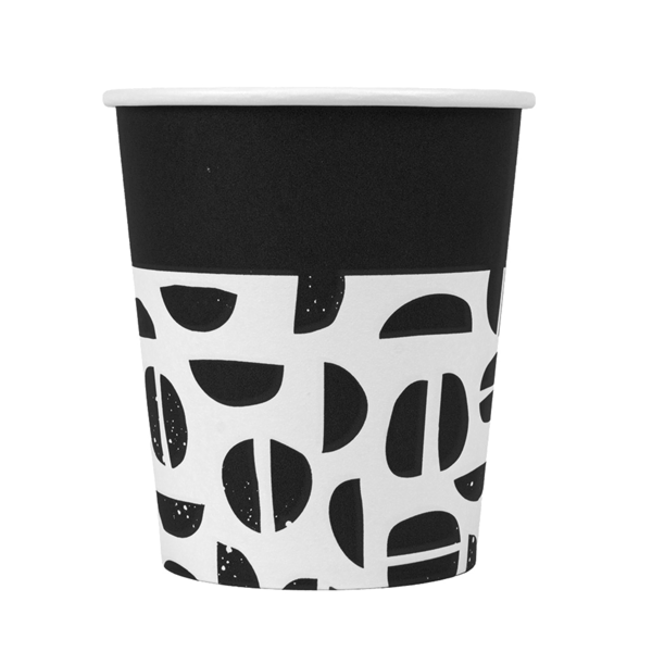 Garcia De Pou VASOS BEBIDAS CALIENTES 1 PARED 'JAVA' 180 ML 260 + 18 PE G/M2 Ø7 2/5 3x7 8 CM BLANCO CARTONCILLO (1000 UNID.)