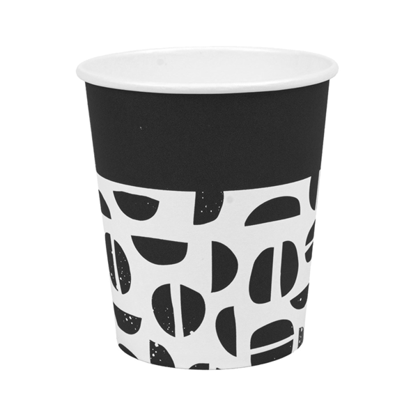 Garcia de pou VASOS BEBIDAS CALIENTES 1 PARED 'JAVA' 180 ML 260 + 18 PE G/M2 Ø7 2/5 3x7 8 CM BLANCO CARTONCILLO (1000 UNID.)