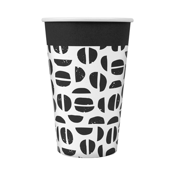 Garcia De Pou VASOS BEBIDAS CALIENTES 1 PARED 'JAVA' 480 ML 300 + 18 PE G/M2 Ø9/6x13 2 CM BLANCO CARTONCILLO (1000 UNID.)