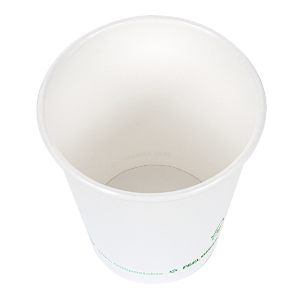 Garcia De Pou VASOS BEBIDAS FRIAS Y CALIENTES 1 PARED 180 ML 260 G/M2 Ø7 2/5 3x7 8 CM BLANCO CARTONCILLO (1000 UNID.)